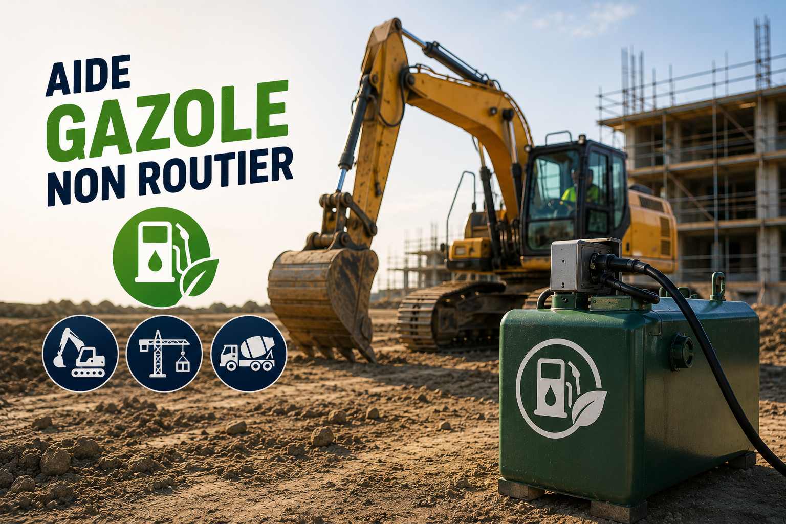 AIDE GAZOLE NON ROUTIER : LE DÉCRET EST PARU
