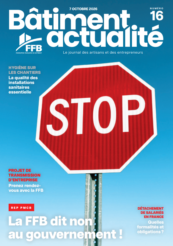 Bâtiment actualité numéro 16 - octobre 2026