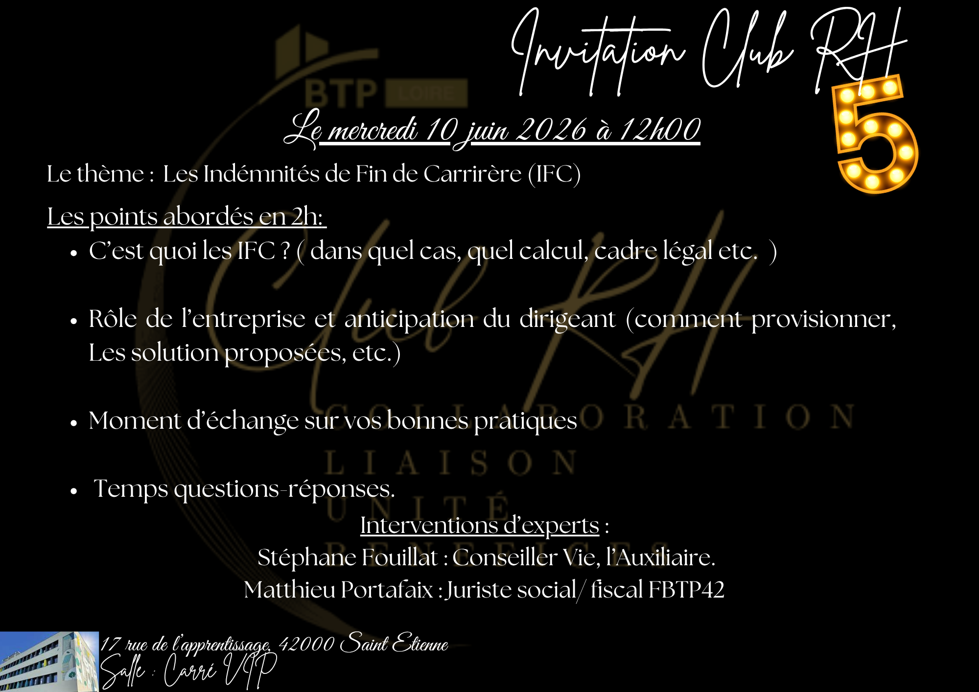 Décryptons ensemble les Indemnités de Fin de Carrière - 10/06/26